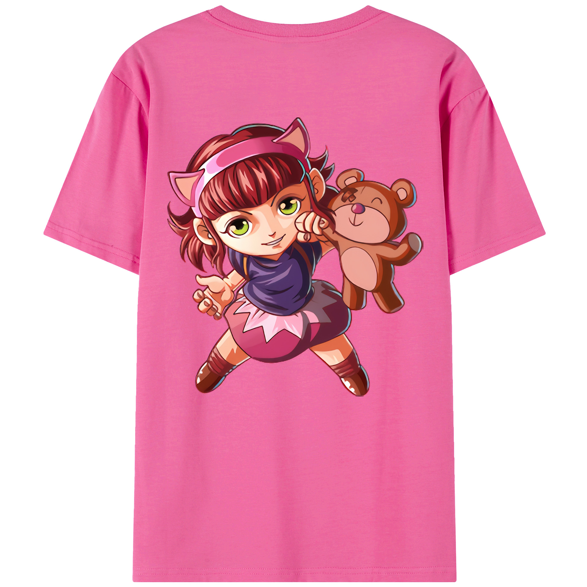 リーグ・オブ・レジェンド League of Legends LOL レディース半袖Tシャツ(バックプリント)